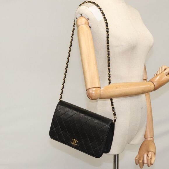 Chanel Wallet On Chain Black Silver Shoulder Bag (Pre-Owned) - Picture 14 of 16